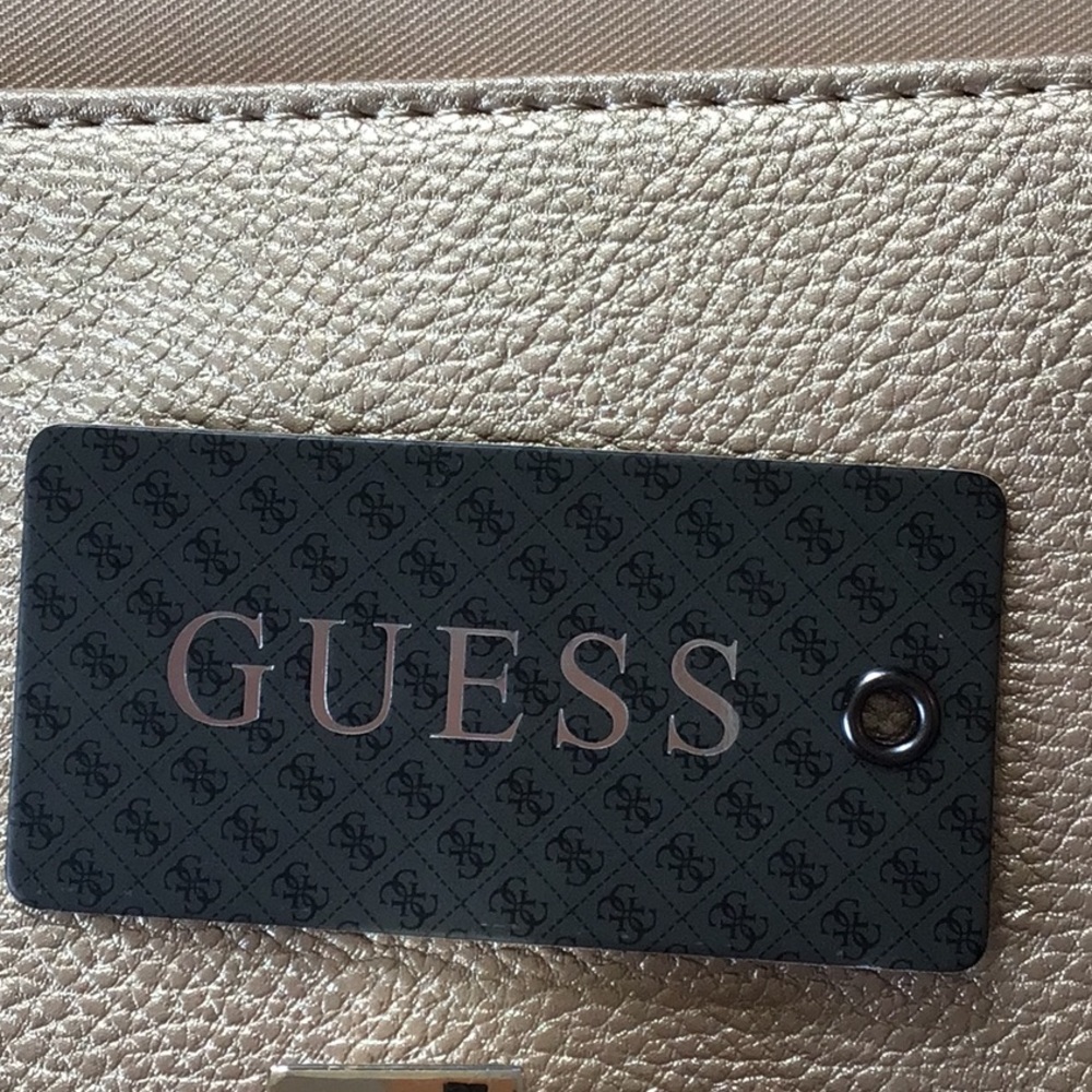 Guess Metallic Gold Alinda handbag - Picture 5 of 5